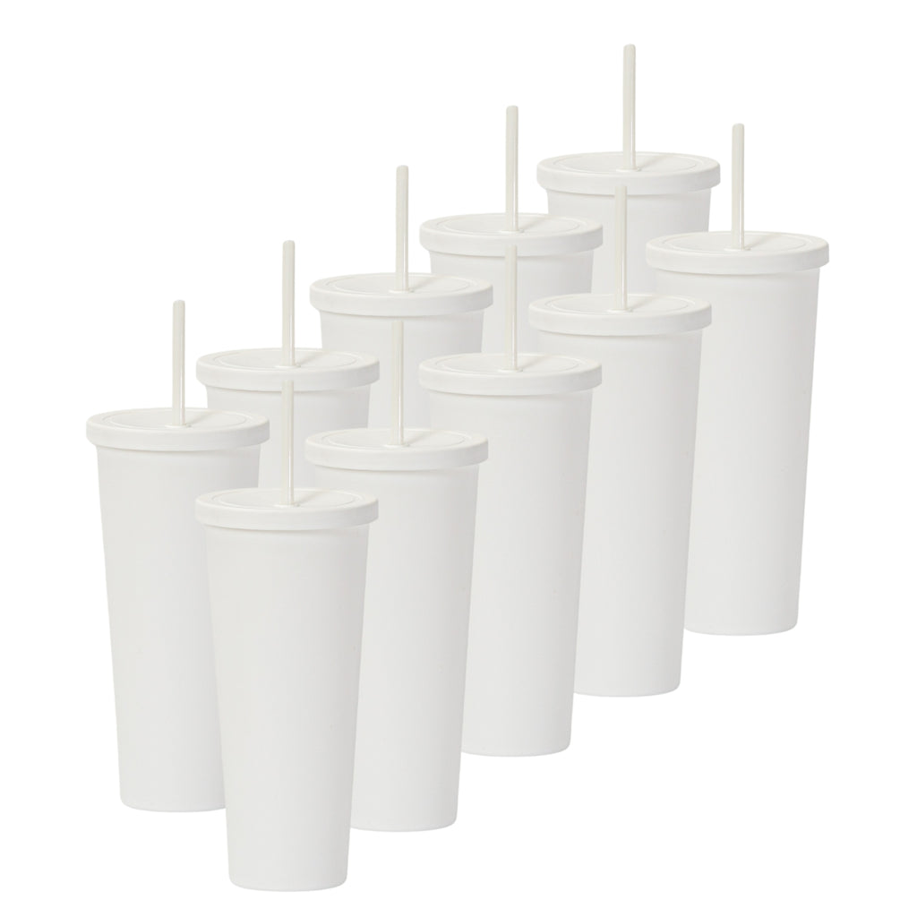 Kit de 10 Vasos ROCKET 34 OZ tapa giratoria y popote