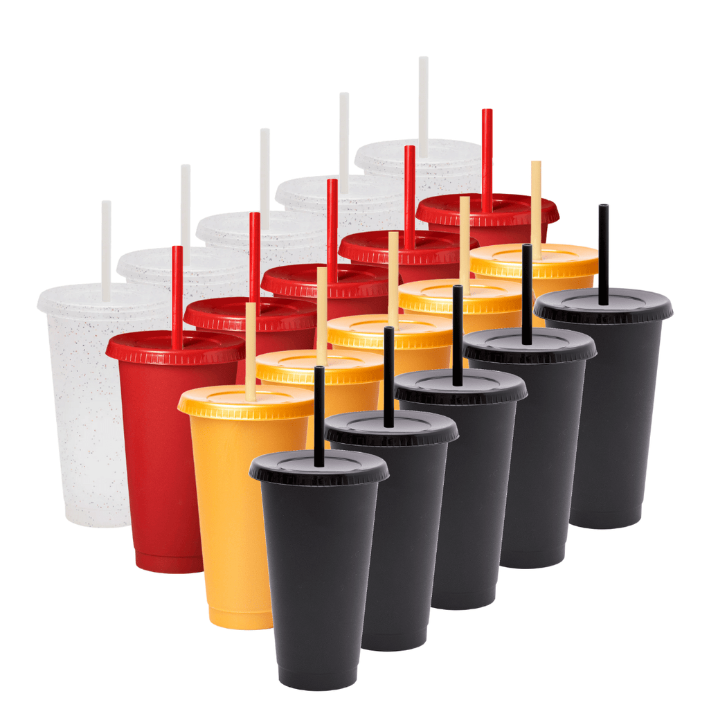 Compra Rápida! Kit de 20 Vasos SUN 24 OZ Classic Christmas Pack